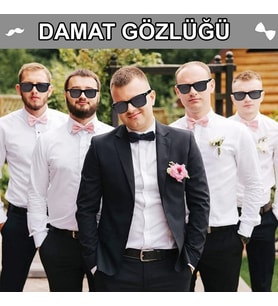 Nessiworld Damat Gözlüğü – Düğün ve Bekarlığa Veda Partisi Aksesuarı NessiWorld