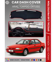 MAZDA 323 (1991-1995) Torpido Örtüsü Ön Panel Halısı Torpido Koruma Özel Kesim Kaymaz Hızlı Montaj