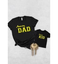 Amazing Dad Amazing Kid Baba Oğul Kız TEK ÜRÜN FİYATIDIR KOMBİN YAPMAK İÇİN EN AZ 2 ADET SEPETE EKLE