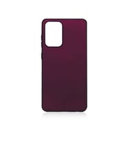 Samsung Galaxy A52 Uyumlu Kılıf Zore Premier Silikon Kapak (Mürdüm)