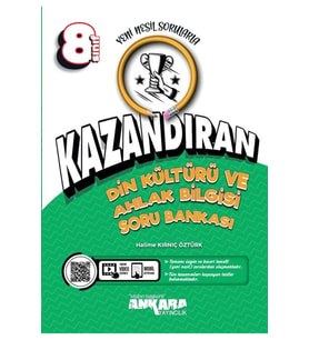 Ankara Yayıncılık 8. Sınıf Kazandıran Din Kültürü Ve Ahlak Bilgisi Soru Bankası (Çok Renkli)