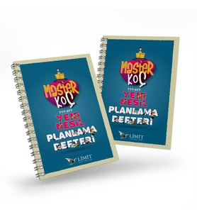 Limit Yayınları Tyt Ayt Master Koç Planlama Defteri