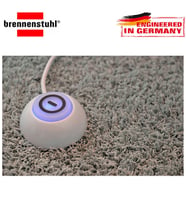 Brennenstuhl Eco-Line Comfort Güvenlik Anahtarlı 6'lı Uzatma Priz (Siyah)