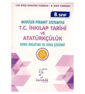 Karekök Yayıncılık 8. Sınıf T.c. Inkılap Tarihi Ve Atatürkçülük Mps Konu Anlatımı Ve Soru Çözümü Karekök Yayınları (Çok Renkli)