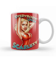 Scarlett Johansson Everybody Loves Scarlett Kupa Bardak Porselen