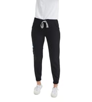 JOGGER- Kadın Likralı Siyah Üniforma Pantolon (Çok Renkli)