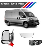 Peugeot Boxer 3 Kasa Sol Dış Ayna Alt Küçük Camı Sürücü Tarafı
