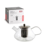 DELI Glassware GPH21 Borosilikat Cam Demlik 1.0 Litre