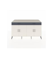 Kronos Konsol 4 Raflı 2 Çekmeceli 4 Kapaklı 176x59x99 Aytaşı-Aytaşı/Antrasit