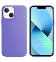Apple iPhone 14 6.1'' Liquit Lansman Silikon Lila