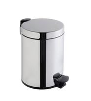 Modern 3 Litre Paslanmaz Çöp Kovası, Şık ve Dayanıklı Tasarım