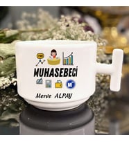 Kadın Muhasebecilere Özel T Kulplu Nescafe Fincanı