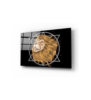 Aslan Cam Tablo