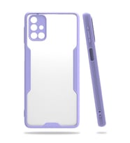 Samsung Galaxy M31s Kılıf Platin Silikon - Lila