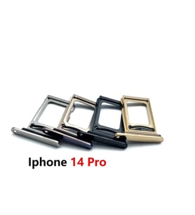 İphone 14 Çift Sim Aparatı Çift Sim Tepsisi (Gold)