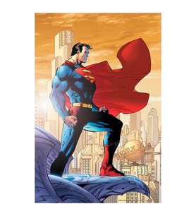 Prime 3D Superman Figür ve 300 Parça Puzzle 35807