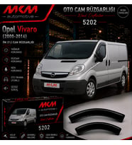 Opel Vivaro (2000-2014) 2'li Ön Mugen Cam Rüzgarlığı