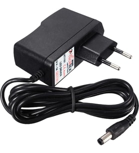 Hıghtek HT-1101 Adaptör 12 Volt 1 Amper 5.5x2.5mm Uydulara Uyumlu (Siyah)