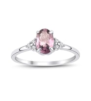 Spinel Oval Tektaş Yüzük