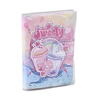 MİKRO NT-103  SWEET CANDY LOVE  PVC KAPAKLI CIRTLI ÇİZGİLİ NOT DEFTERİ