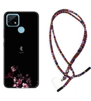 Realme C11 C21 C21Y C25Y C11 2021 Kılıf Boyun Asklı Rasta Silikon Love 1629