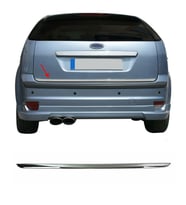 Ford Focus 2 Hatchback Krom Bagaj Alt Çıta Formlu 2005-2011 Paslanmaz Çelik