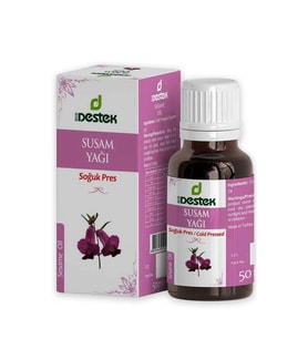 Destek Susam Yağı Soğuk Sıkım 50 Ml