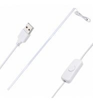 Powermaster PM-28749 DC5V-20W 96 Led 100cm 6500K Alüminyum Kasa Seyyar USB Çubuk Led