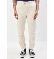 L221330102 LEE Regular Fit Normal Kesim Kırık Beyaz Sweatpant Eşofman Altı