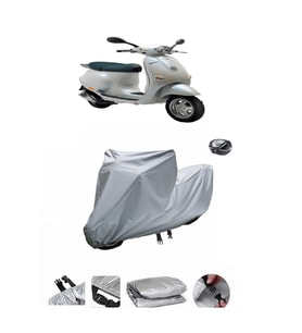 Vespa ET 4  Su Geçirmez Motosiklet Brandası ARKA ÇANTA UYUMLU