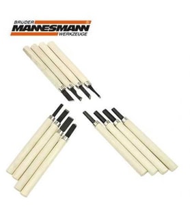 Mannesmann 690-12 Kil, Ahşap Oyma Bıçak Seti, (12 Parça)