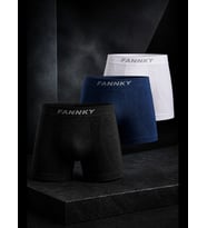 Night Erkek Rahat Esnek Seamless 3 Lü Boxer