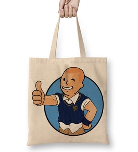 Jimmy Hopkins Vault Boy Bez Çanta Uzun Saplı