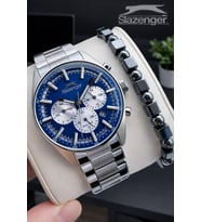 Slazenger 2 Yıl Garantili İç Fonksiyonları Aktif 10 Atm Suya Dayanıklı Erkek Kol Saati FG.SL2602.390