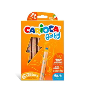CARIOCA BABY JUMBO KURUBOYA KALEMİ 6'LI - 42817