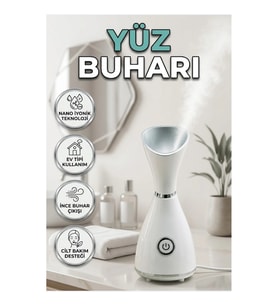 Nano İyonik Yüz Buhar Cihazı – İnce Buhar Teknolojili Kompakt Tasarım