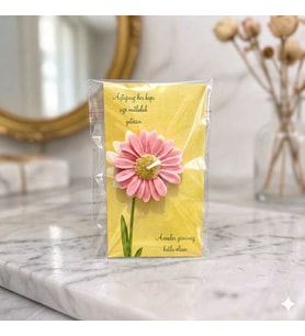 Mumelia Candles Zarif Papatya - Doğal Soya Hediyelik Mum - 15 Adet