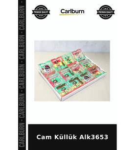 Özel Üretim Şık Ev Aksesuarı Modern Dekoratif Cam Küllük Alk3653