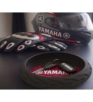 Yamaha Motosiklet Tutkunlarına Özel Lastik Tasarımlı Masaüstü Anahtarlık Kasesi
