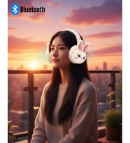 Peluş Kablosuz Bluetooth Kulaklık Çocuk ve Genç Kullanıma Uygun