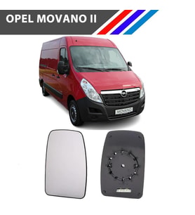 Opel Movano 2 Kasa Sol Dış Ayna Camı Sürücü Tarafı 2002-2008