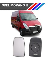 Opel Movano 2 Kasa Sol Dış Ayna Camı Sürücü Tarafı 2002-2008