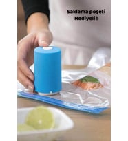 Vakumlu Poşet Mühürleme Vakumlama Makinesi Tazelik Koruyucu Sebze Mühürleme Gıda Koruyucu
