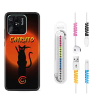 Xiaomi Poco X3 Pro M4 Pro X4 Pro C40 10C Kılıf Kablo Koruma Spiral Silikon Catrudo 1679