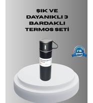 500 ml Vakumlu Termos - Çift Kat Paslanmaz Çelik, Sızdırmaz Kapağıyla Sıcak ve Soğuk İçeceklere Özel