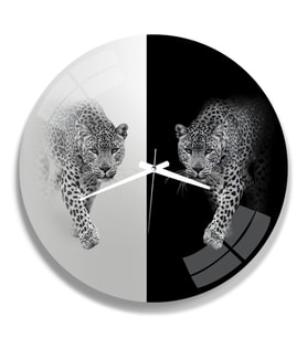 Leopar Cam Saat - 40 cm