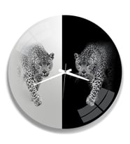 Leopar Cam Saat - 40 cm