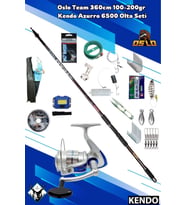 Uzunluk 360 cm, 100-200 gr, yüksek performans olta seti