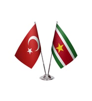 Surinam İkili Masa Bayrağı