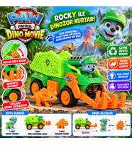 The Dino Movie Rocky Figürü ve Dino Kurtarma Aracı